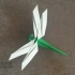 【纸在乎你】手工折纸：蜻蜓
