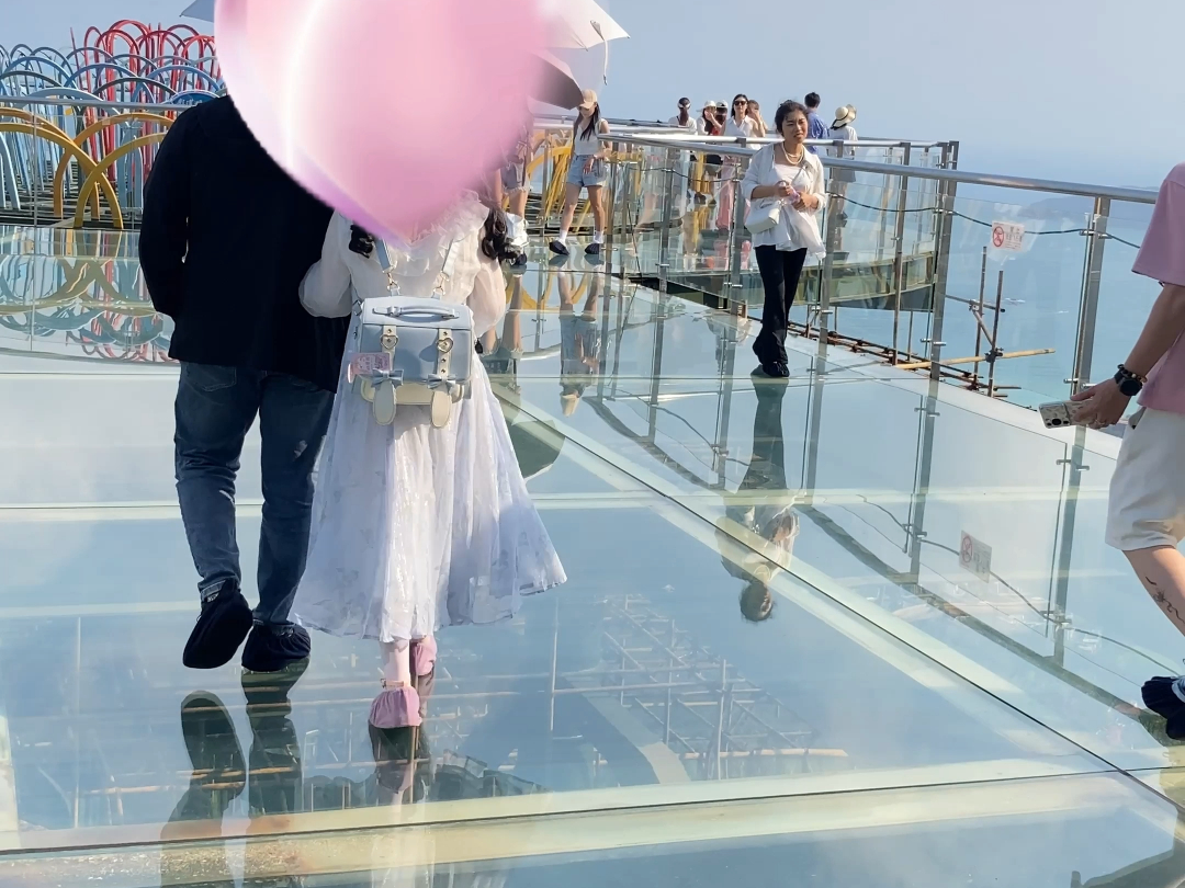 ❤ Sanya first date! High altitude glass stack bridge, shopping, eating and playing three days and two berths❤