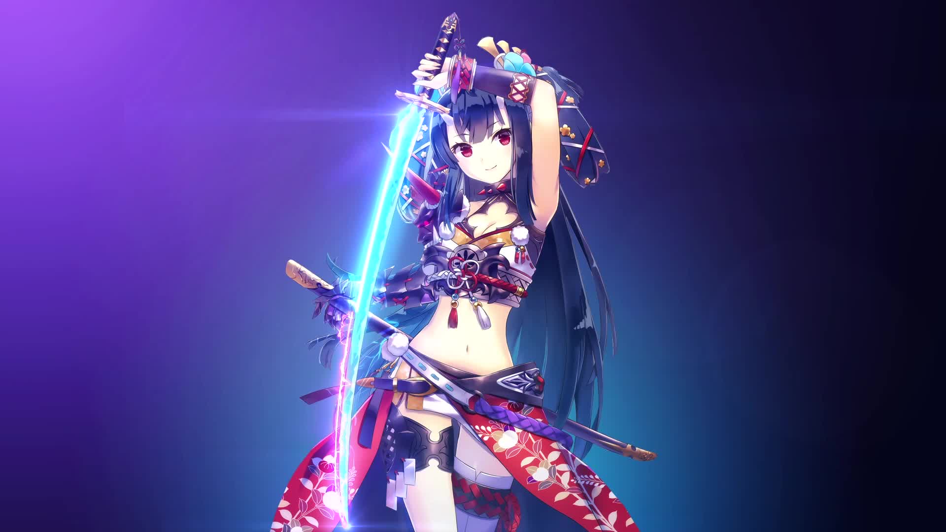 【电脑动态壁纸】辉刀少女