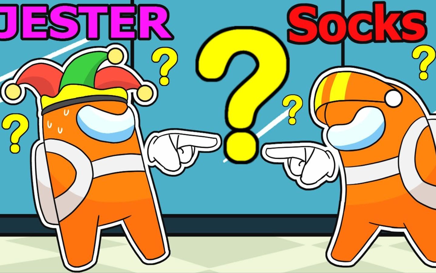 【Among Us游戏】小丑模式，但内鬼不认识彼此（ Socksfor1）_哔哩哔哩_bilibili