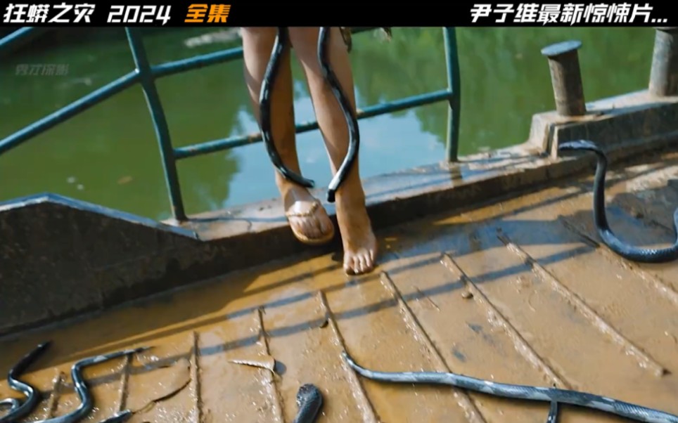 《狂蟒之灾》全集，尹子维最新国产惊悚片，这下国产片算是站起来了，这特效和真实感，丝毫不输给任何大片 #电影狂蟒之灾   #2024版电影狂蟒之灾