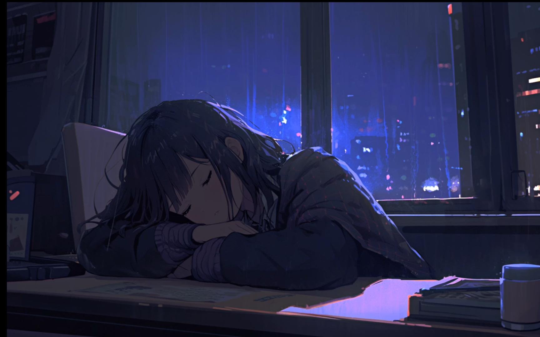 [Lofi|雨夜|放松助眠]心里装着无法实现的事，梦里住满无法拥抱的人。