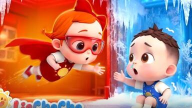 <em class="keyword">Colorful</em> Superheroes Song  Superheroes in the Cardboard Rooms  LiaChaCha Nursery