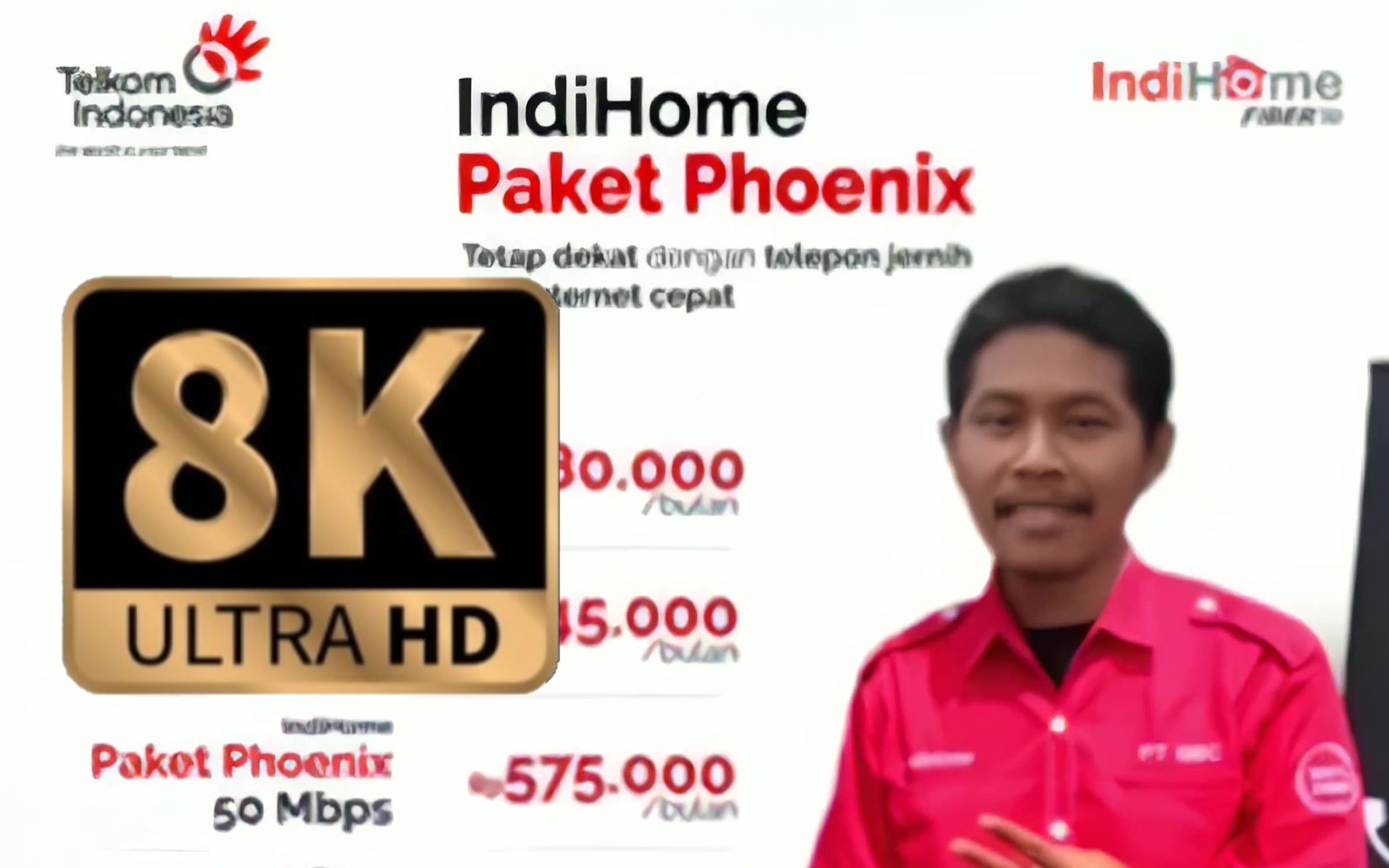 【8K超高清重制版】印尼魔性电信广告原版完整版IndiHome Paket Phoenix