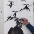 【国画】画竹叶的难点解析：必学必会的“生发”技巧