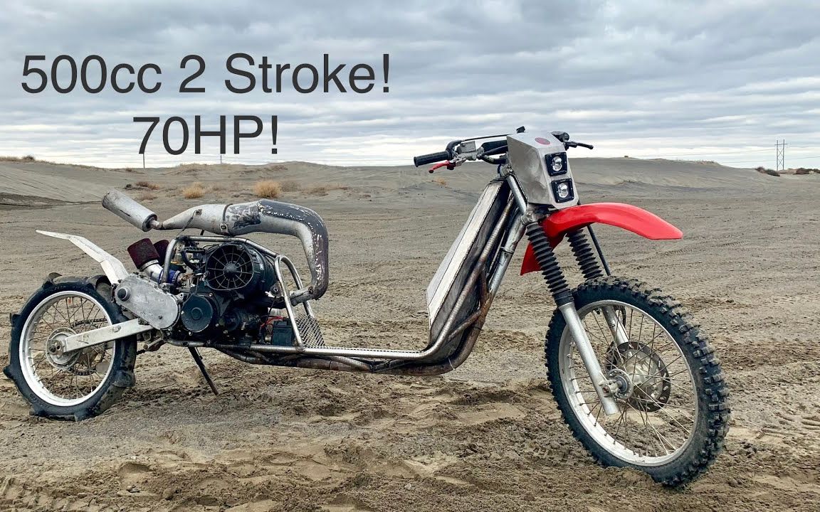 small off road motorbike