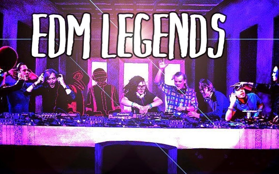 盘点*电音界的传奇DJ-TOP EDM LEGENDS