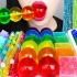 ☆ Hongyu ☆ 彩虹甜点拼盘（爆爆珠、琥珀糖、果冻球、软糖条、金平糖、马林糖）食音咀嚼音（新）