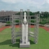 在学校运动场上发射火箭是什么体验