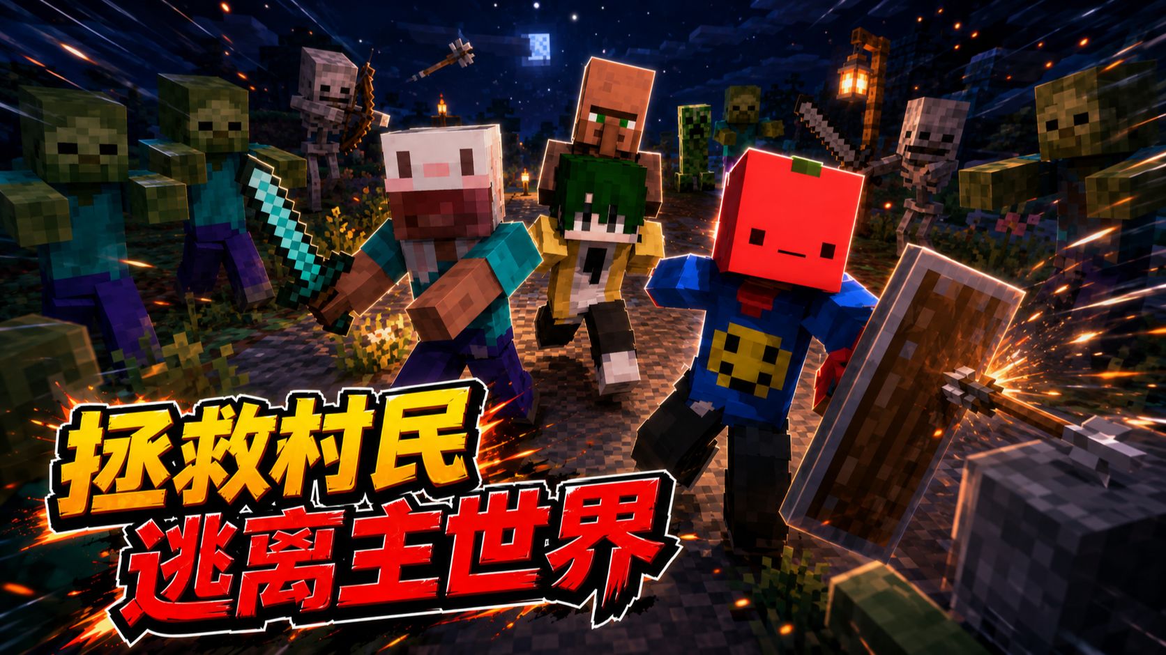当村民成为了MC的唯一救世主！