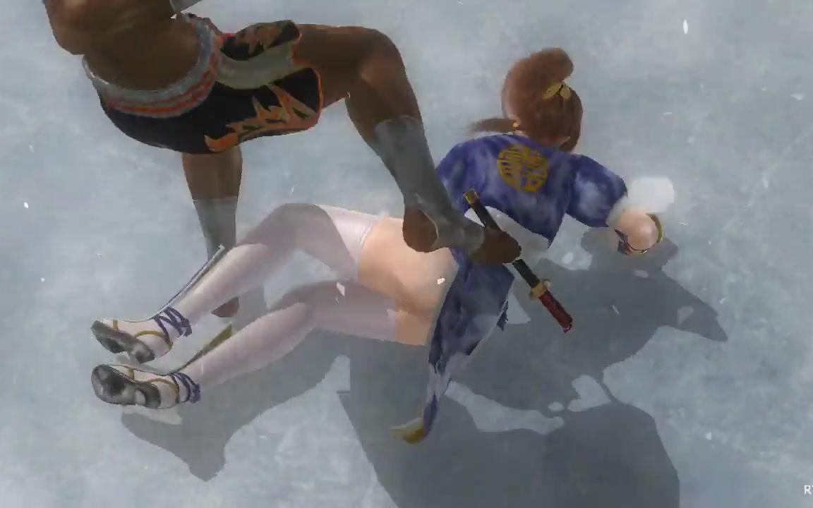 【doa5lr ryona】かすみ kasumi タイキック リョナ