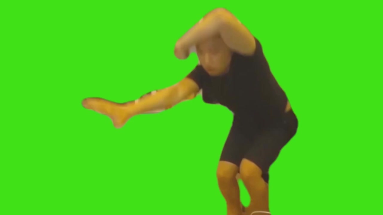 药水哥の恐惧 绿幕素材