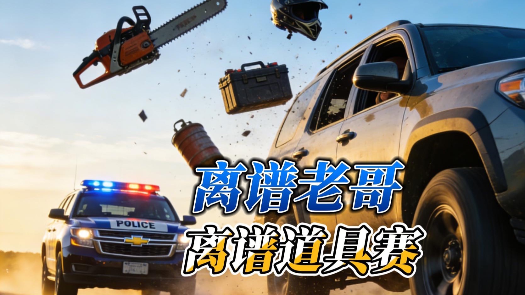 离谱老哥开启离谱道具赛，结局却无比意外