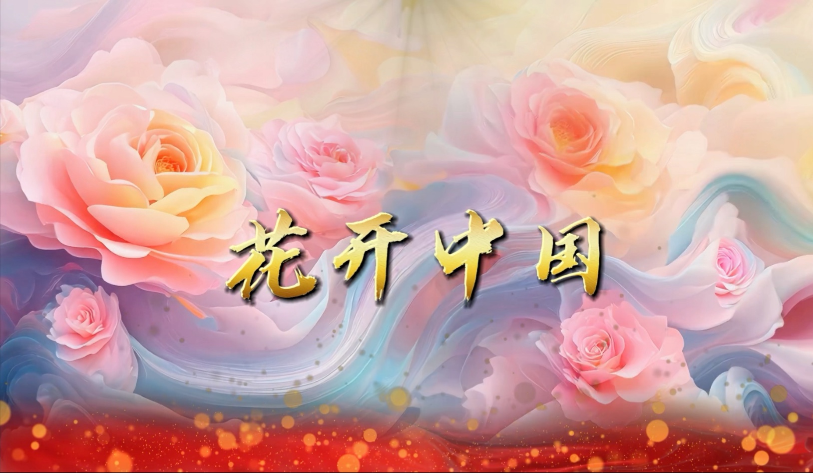花开中国 视频MV 视频背景 歌曲背景#花开中国#视频剪辑#视频定制