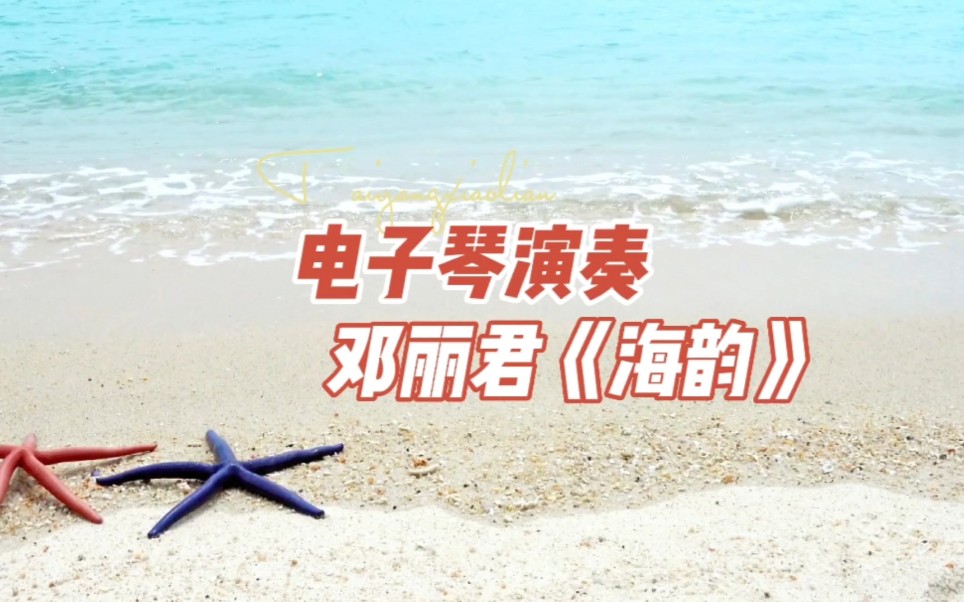 邓丽君经典歌曲《海韵,百听不厌,电子琴演奏