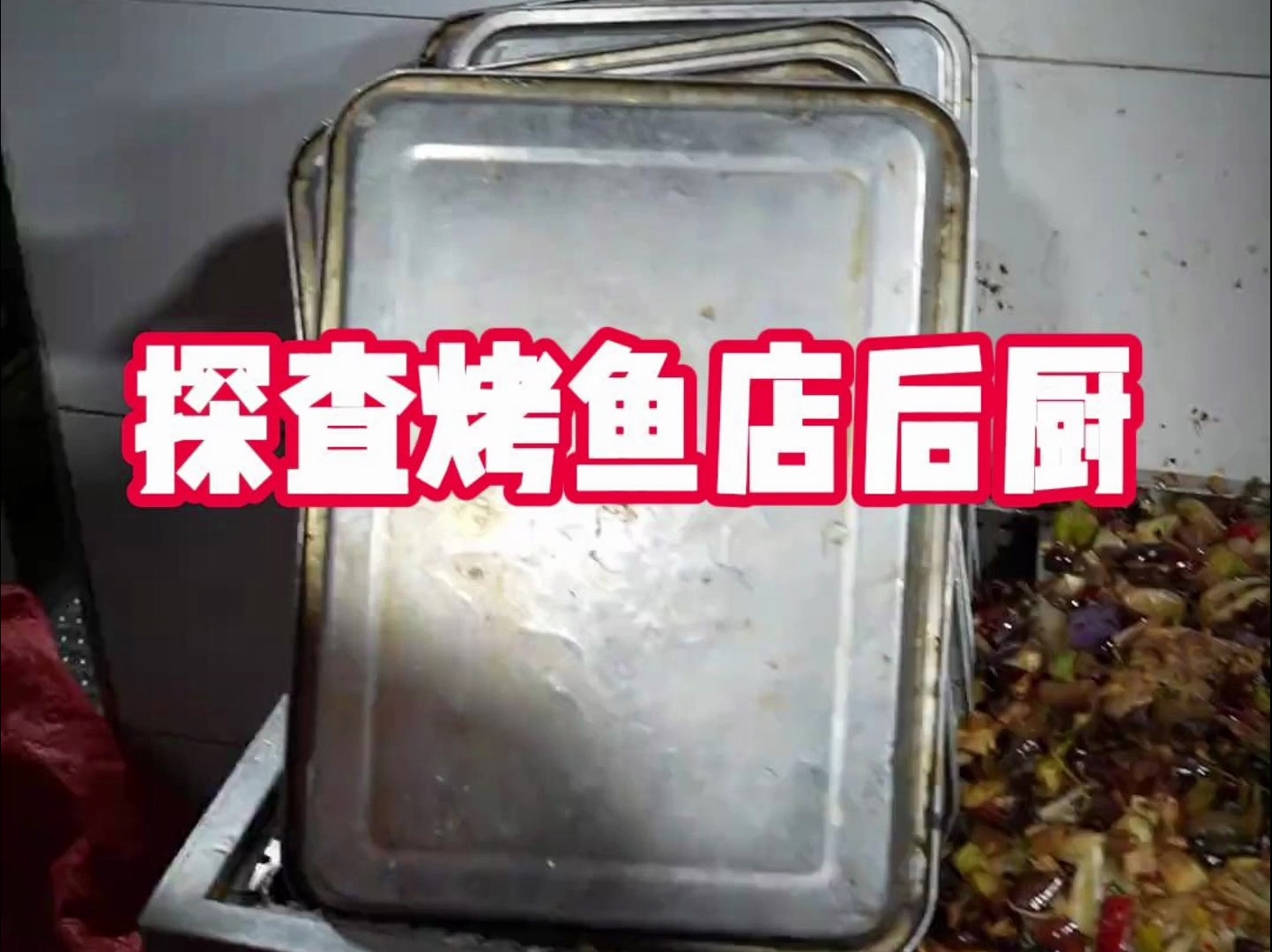 你点我查｜探查烤鱼店后厨