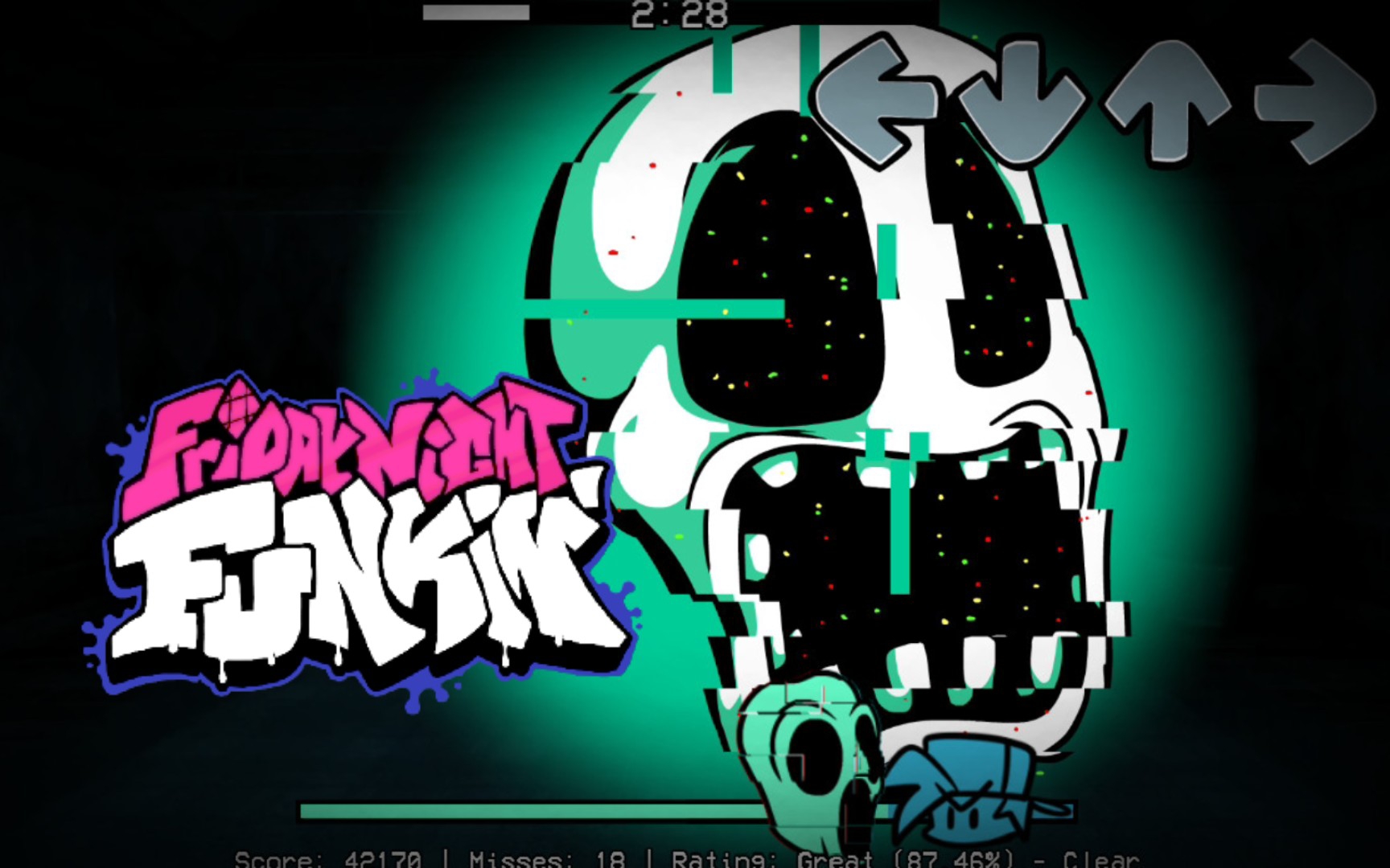 ROBLOX DOORS! 但是联动音游! FNF帧数超高的Ambush! 优质模组! 放克周五之夜