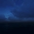 视频素材 ▏ k497 4K画质大海海洋海浪波涛汹涌乌云密布狂风暴雨雷电交加闪电下雨大暴雨动态视频素材