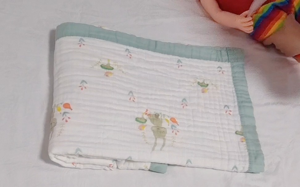 又省好几千‼️宝宝浴巾这样用省钱又不占地方❗️