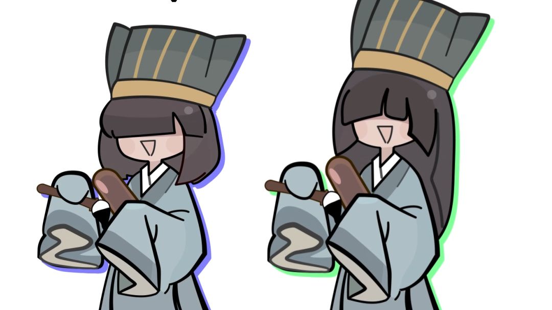 正在交谈奇怪话题的史官小姐姐🔥（同人动画）