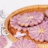 中式酥点芋泥菊花酥，吃的是点心品的是历史