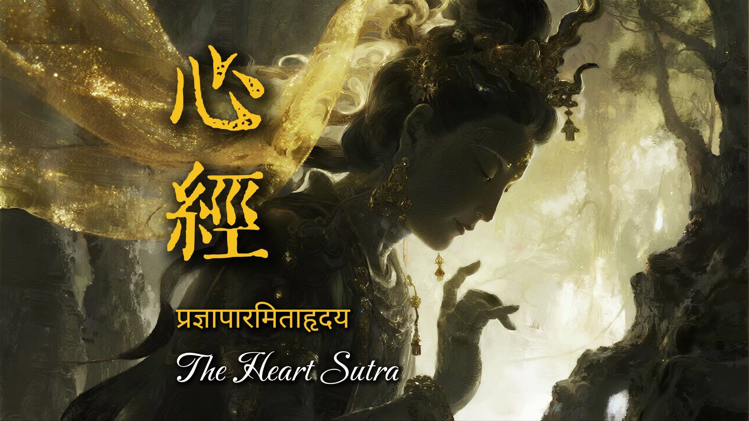 📜梵语说唱听过吗《心经》- 般若波罗蜜多心 - The Heart Sutra