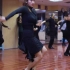 北京拉丁舞培训 美女学员转胯组合练习，徐良老师伦巴课堂