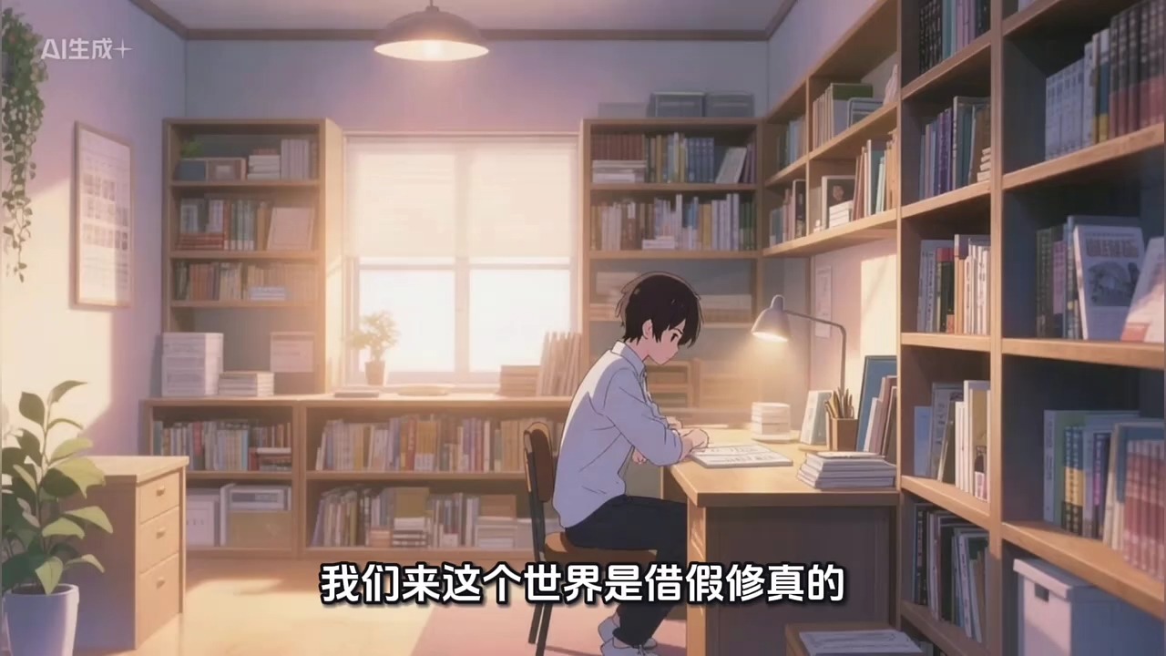 我们来这个世界是借假修真的