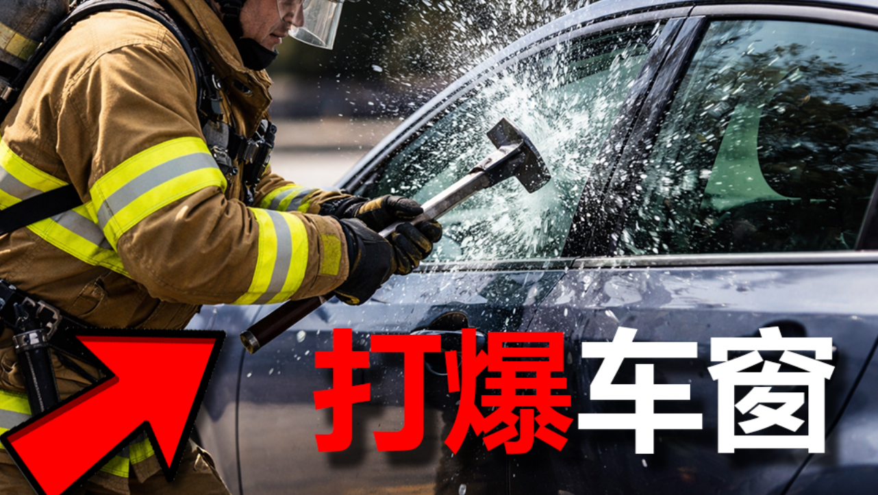 消防员，打爆车窗，为什么？