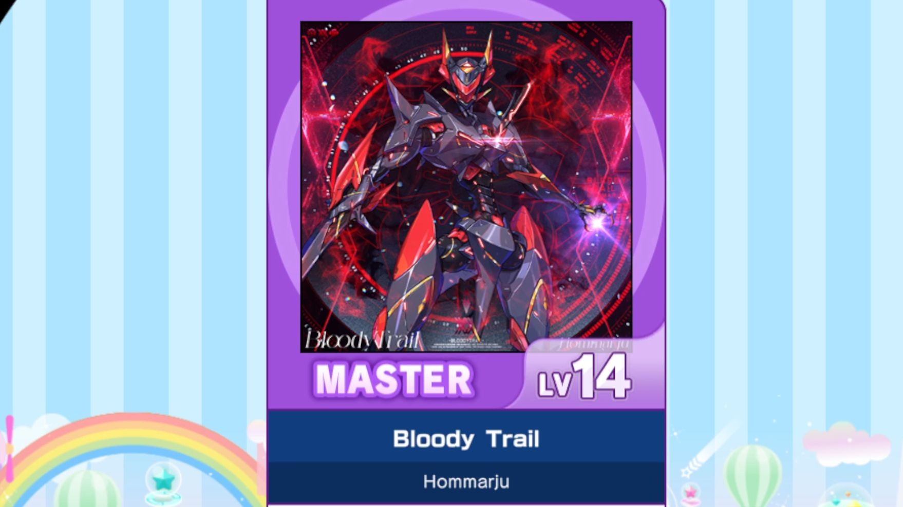 【谱面确认】【MAIMAI DX】【Bloody Trail】 Master 14