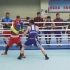 中蒙拳击交流赛——解放军代表队张果VS蒙古国家队2位选手