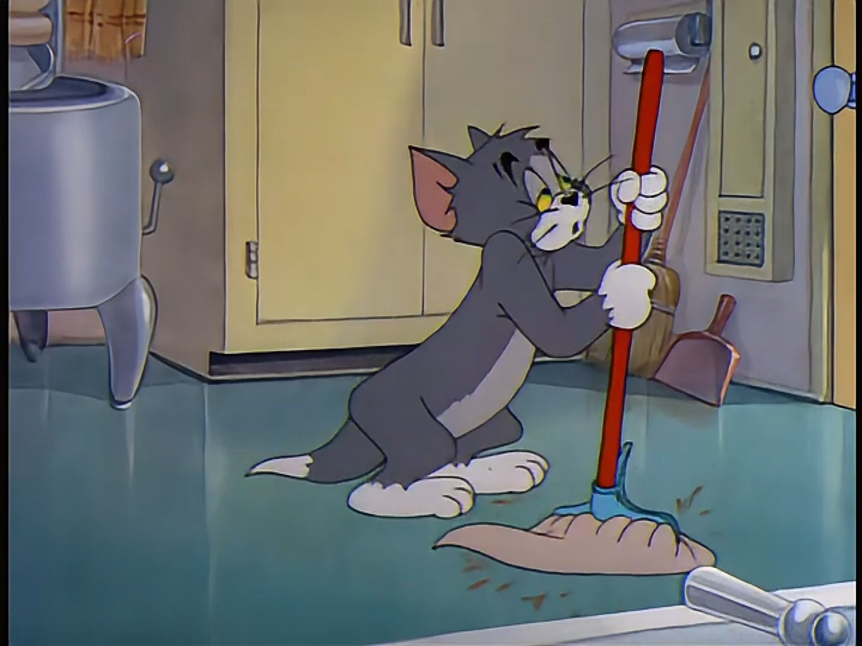 Tom and Jerry|第038集：老鼠打扫记【4K修复版】（ps：左声道：解说版；右声道：纯享版）