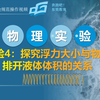 【中考必看】实验4：探究浮力大小与物体排开液体体积的关系