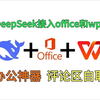 DeepSeek接入Office、WPS超详细教程（附工具）DeepSeek接入office与WPS，人机协作，实现办公自动化，这也太猛了