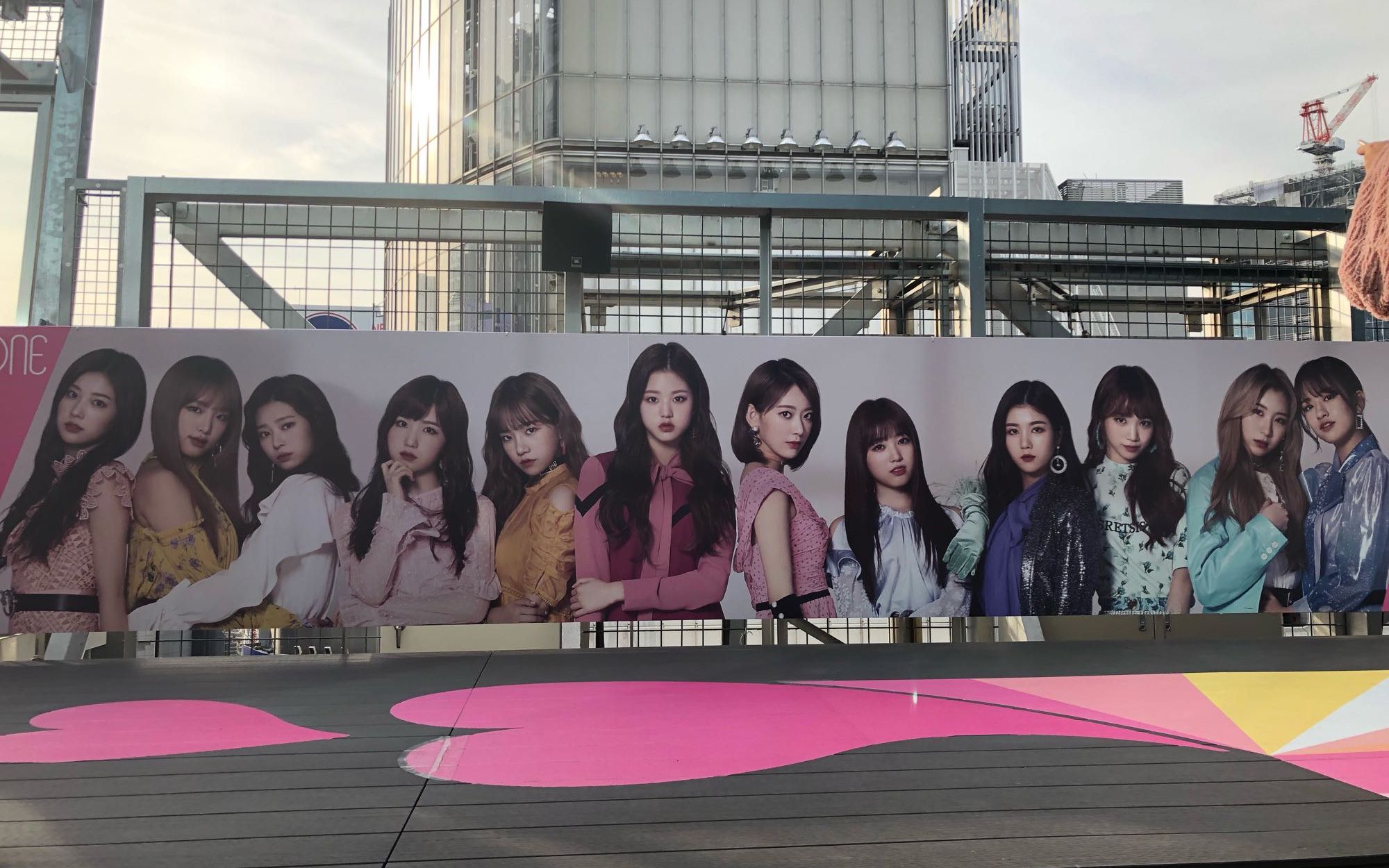 190223 iz*one 弟弟, 小圆 & 樱花 at hi-touch chiba饭拍
