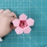 【手工折纸教程】零基础折纸益智易学 非常逼真的花卉折纸木棉花