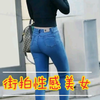 街拍优雅风韵,美臀的性感美女