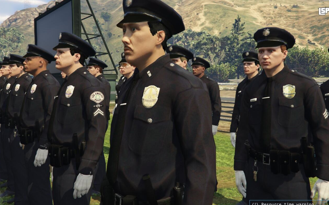 【gta5】lapd最新一批警员毕业典礼/紧急职业生活服务器/ season1