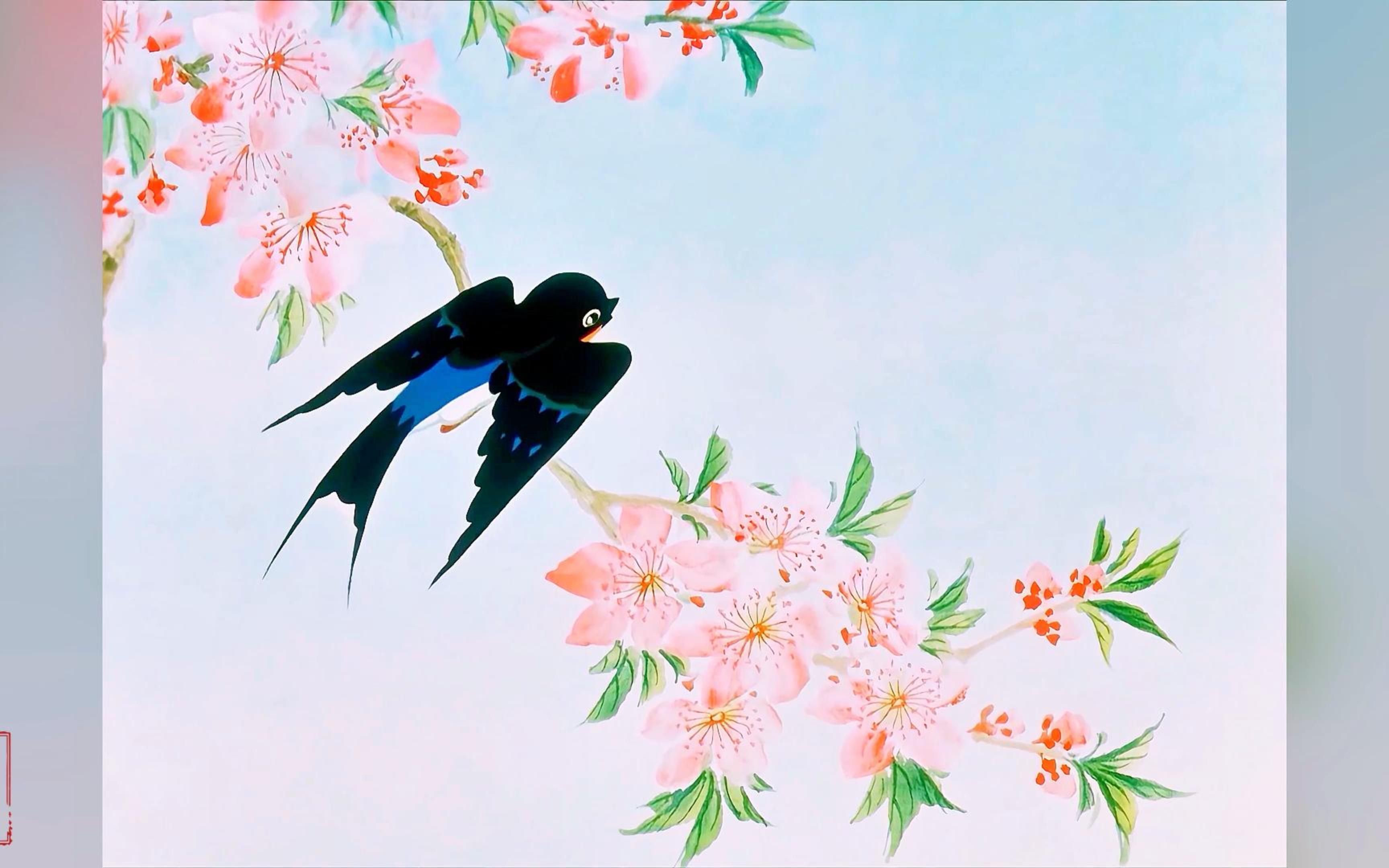 你是否看过60多年前的水墨风动画“小燕子”？#国产动画#上海美术电影制片厂#小燕子