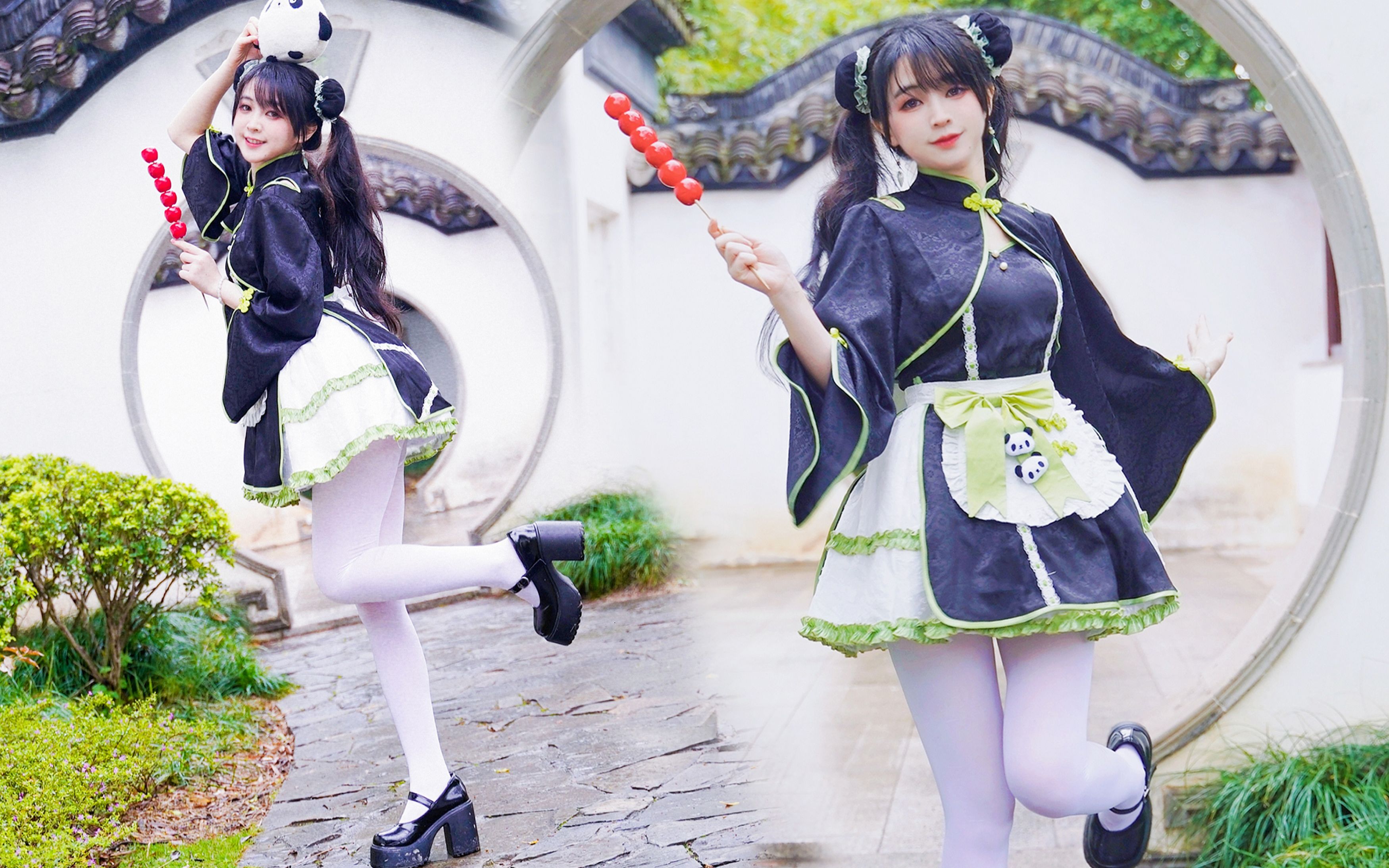 This dance is so cute~❤ Genki Girl Karmic God! ❤Can I come to your house to eat bamboo? "Ching Doo Sauce