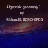 Algebraic geometry 1 代数几何1 by Richard E. BORCHERDS