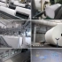 3014698    航拍工厂卫生纸生产设备白色环保纸加工绿色环保宣传片视频素材