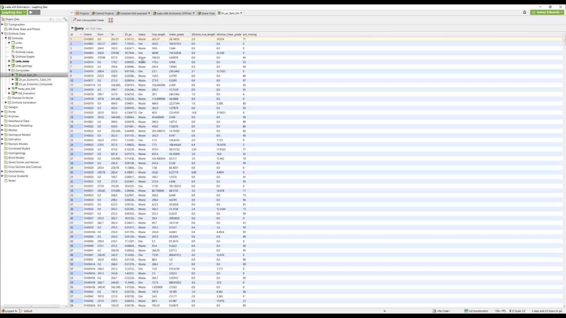 Leapfrog 3D Economic Compositing Workflow