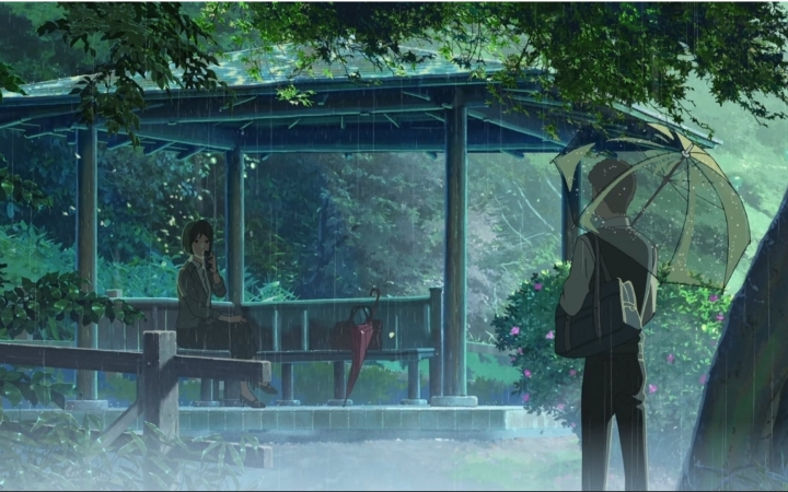 自制 听见下雨的声音(言叶之庭)