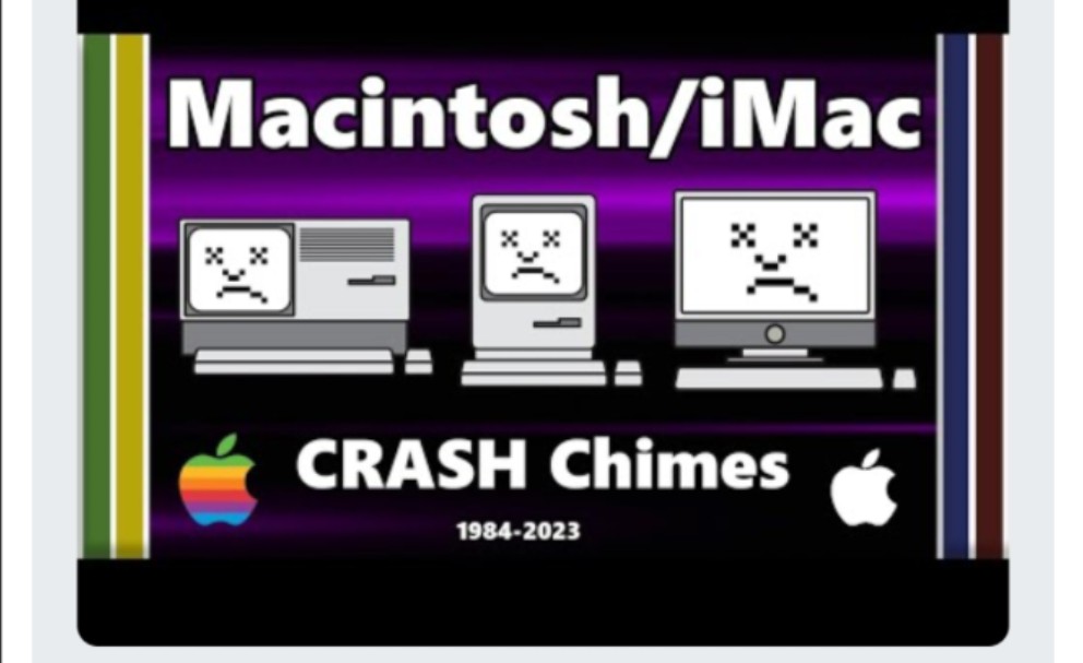MAC电脑崩溃音乐进化史（1984-2023）