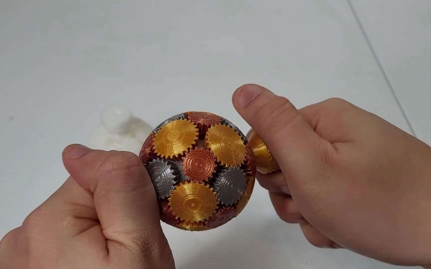 3D打印齿轮球组装教程