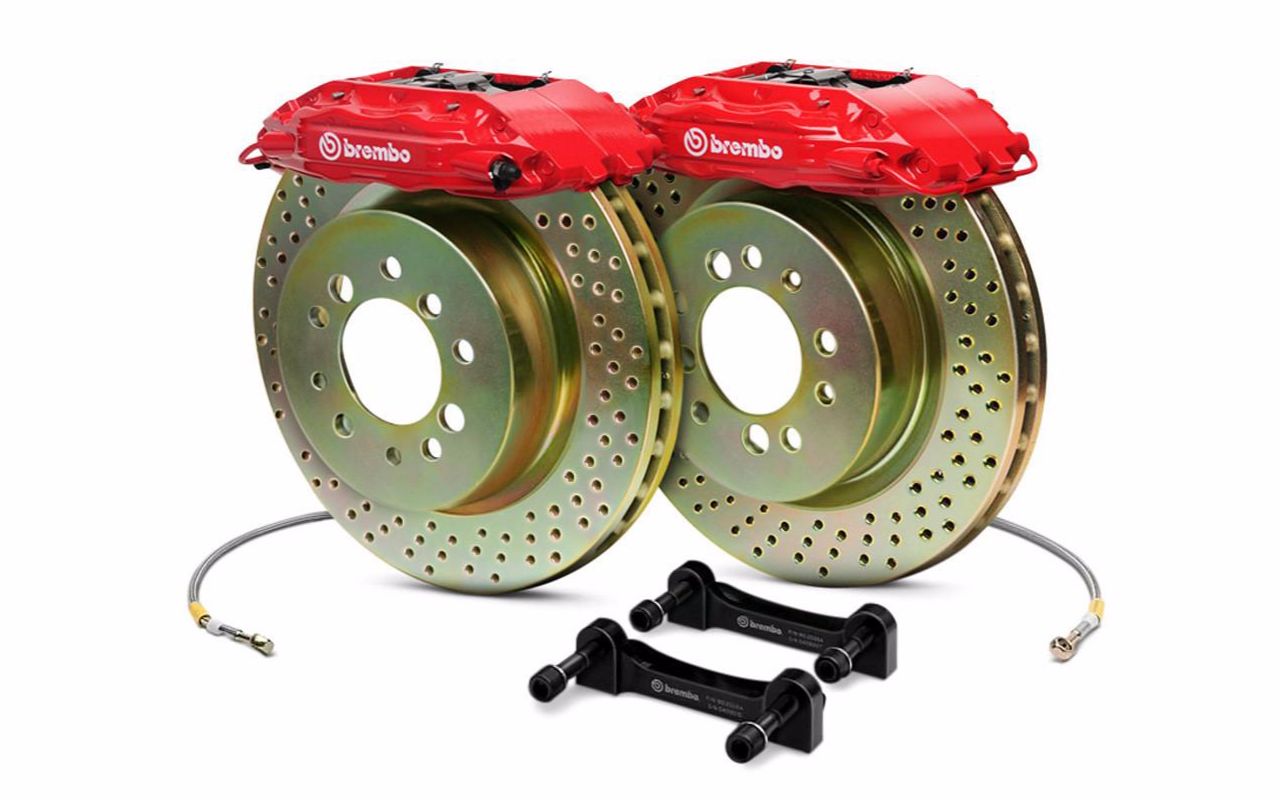 brembobrakesoef50刹车卡钳对比和安装