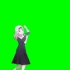 绿幕视频素材跳舞女孩