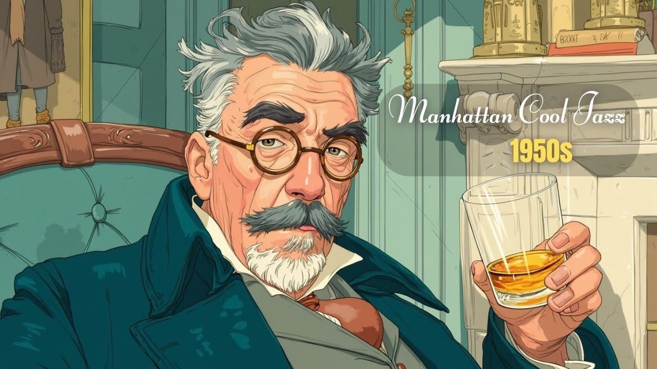1950s 纽约酷爵士丨街灯细雨中的柔和复古节拍✨失眠党/刷夜党必备自习音乐