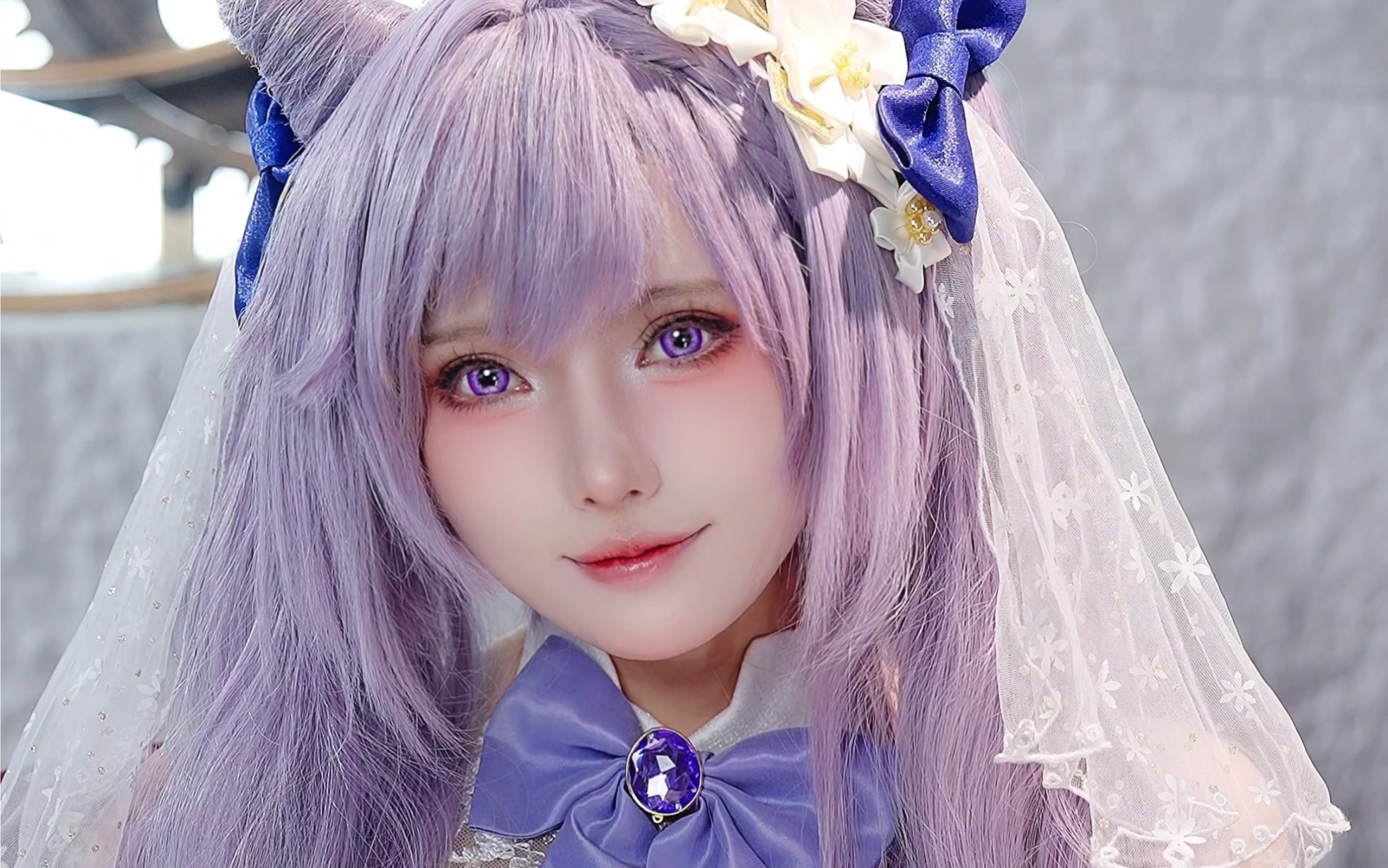 Yeah, that's how she smiled at me the other day.